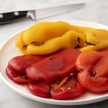 Poivrons Rouges Et Jaunes Marinées